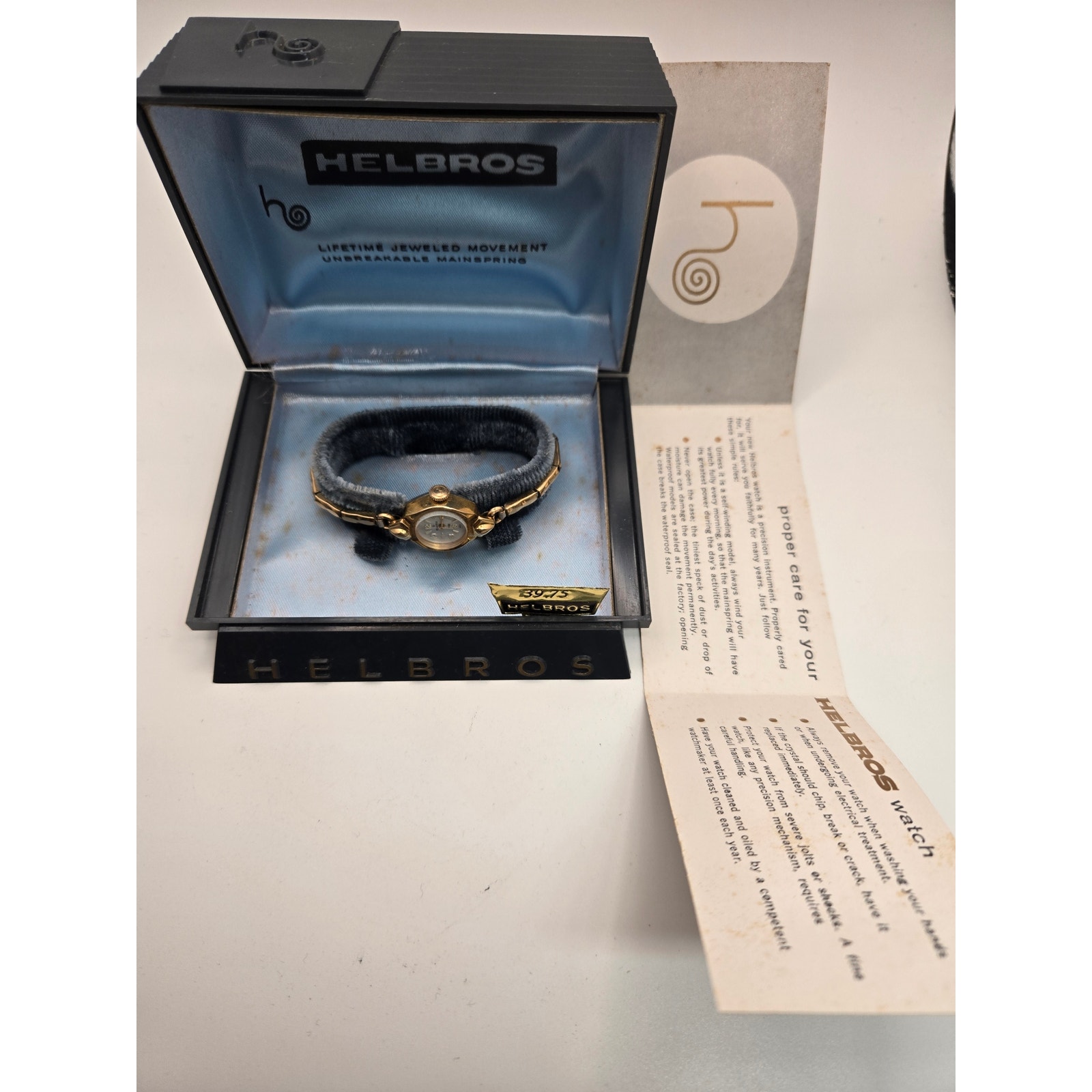 Vintage Helbros Ladies Mechanical Watch